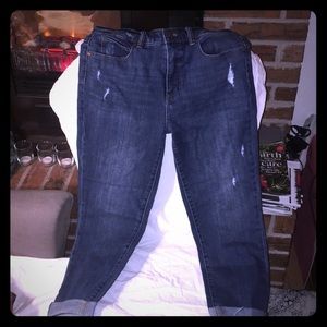 Talbots, slim, straight, size 6 jeans, 5 pocket